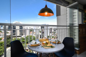 Edificio Summit Pinheiros Best Location in São Paulo Balcony with City Views Pool, Fitness Room and Parking Garage 3 minutes to Subway